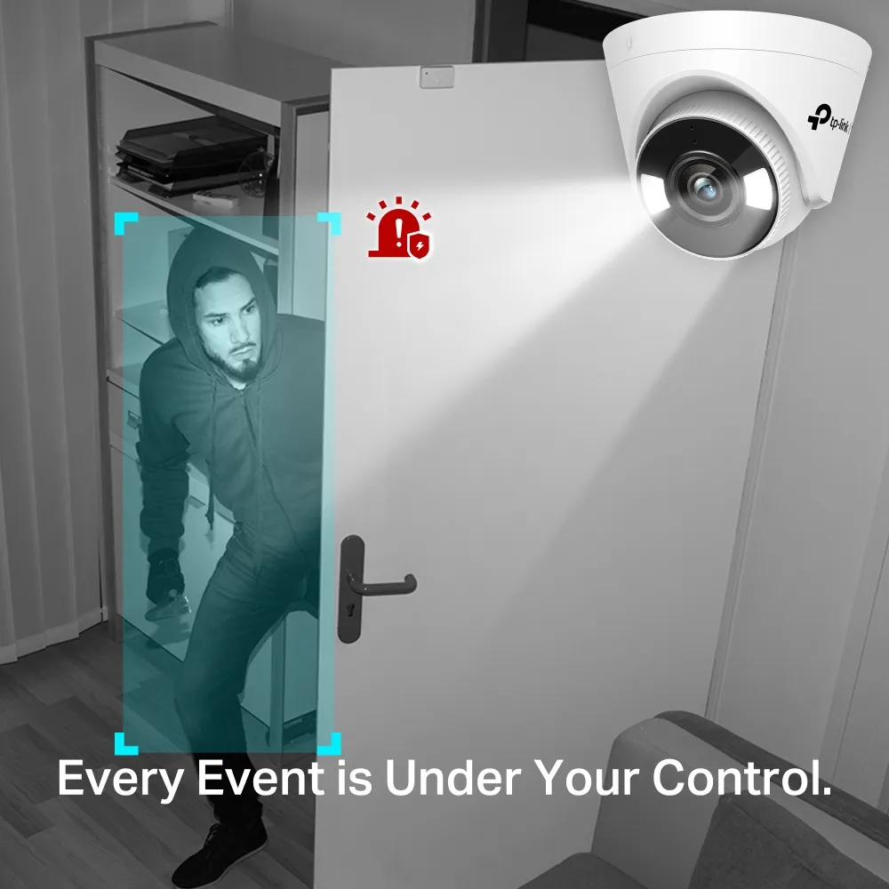 TP-Link - 4MP Full-Color Turret Network Camera - VIGI C440(2.8mm) – Bild 6