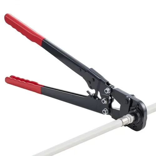 VEVOR Crimpzange, PEX- & Aluminium-Kunststoff-Rohre mit TH12-, TH16-, TH20-, TH26- & TH32-Backen & biegsamem Griff, Presszange mit Aufbewahrungskoffer für Rohrreparaturen & -installationen – Bild 8