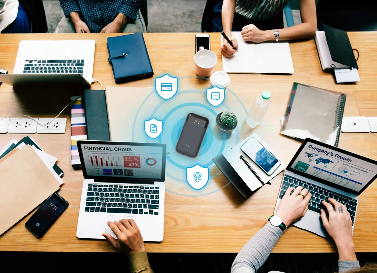 ALLNET LTE Mobile/Travel Router MiFi MUDI-CAT4 v2 GL-E750v2 "OpenWRT" with LAN-Port – Bild 4