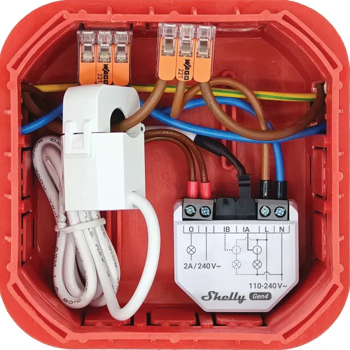 Shelly · Unterputz · "EM Gen4" · Messfunktion · WLAN · Zigbee · Matter · Bluetooth – Bild 8