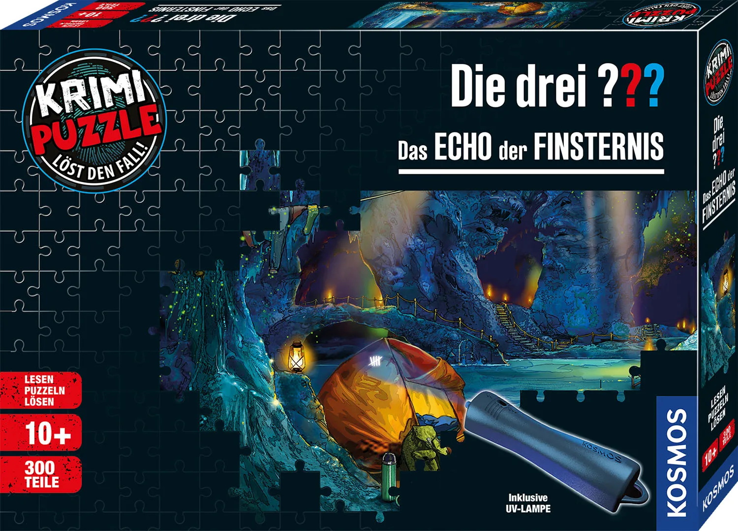 Kosmos Krimi-Puzzle: Die drei ??? – Das Echo der Finsternis Kosmos Krimi-Puzzle: Die drei ??? – Das Echo der Finsternis