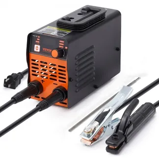 VEVOR 220 V Stabschweißgerät, 140 A ARC/Lift WIG-Schweißgerät mit großem LED-Display, tragbares 2-in-1-Stabschweißgerät mit Hot Start Arc Force Anti-Stick VRD, MMA ARC-Schweißgerät zum Schweißen VEVOR 220 V Stabschweißgerät, 140 A ARC/Lift WIG-Schweißgerät mit großem LED-Display, tragbares 2-in-1-Stabschweißgerät mit Hot Start Arc Force Anti-Stick VRD, MMA ARC-Schweißgerät zum Schweißen