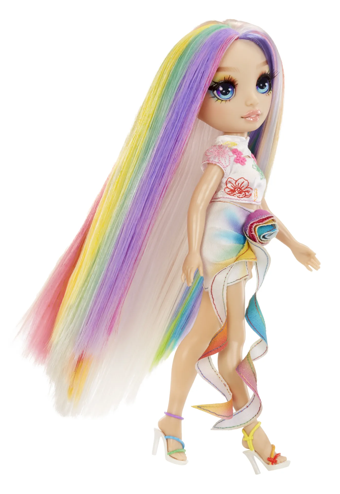 Rainbow High Hair Chalk & Style Doll- Amaya (Rainbow) – Bild 6