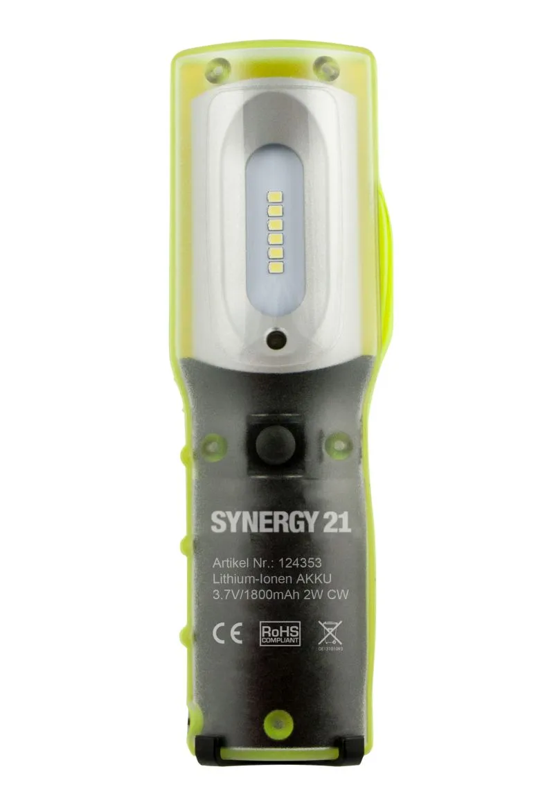 Synergy 21 LED Akku Werkstattleuchte mittel – Bild 2