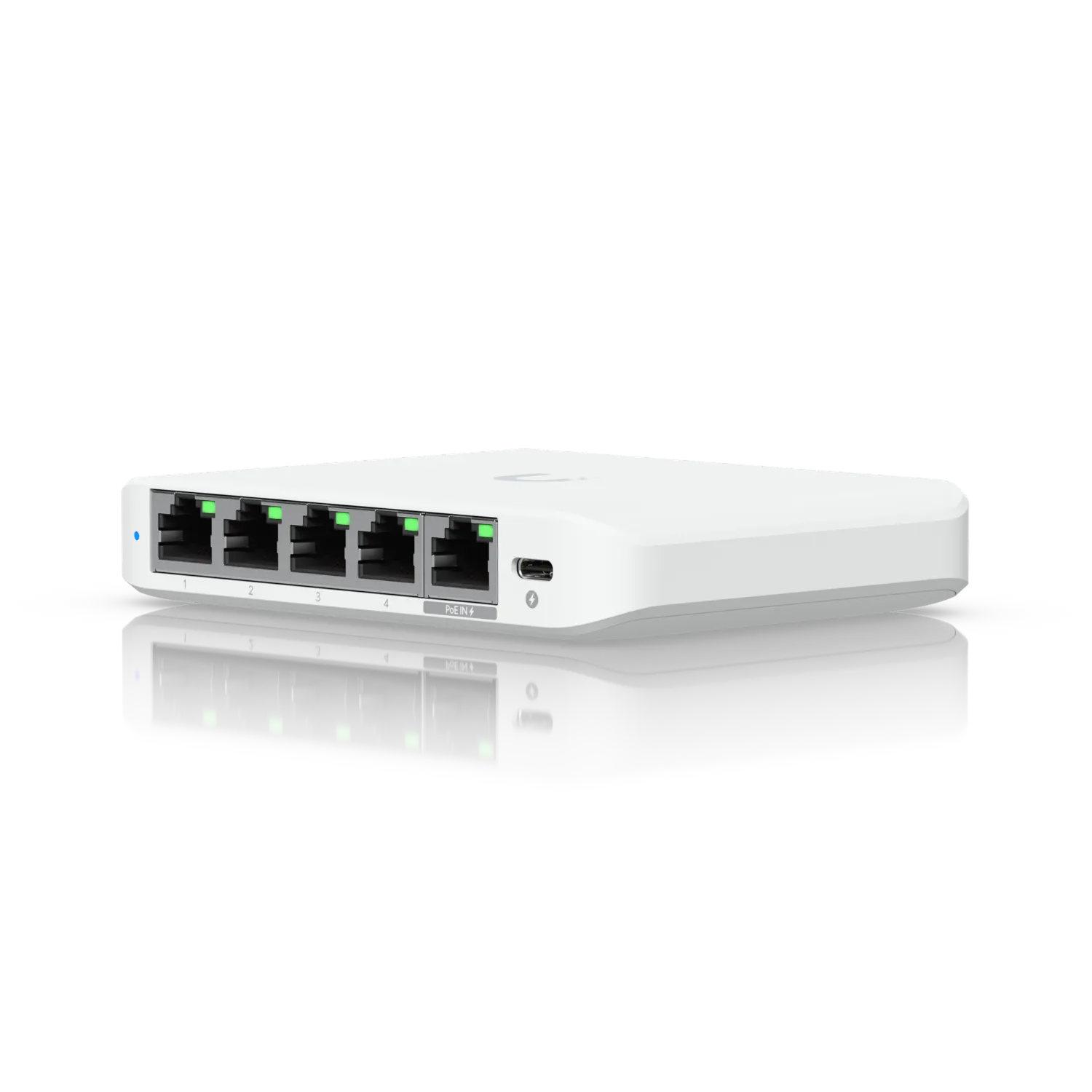 Ubiquiti Switch smart managed Layer2 5 Port • 5x GbE • 1x PoE at In • Desktop • Lüfterlos • UniFi • USW-Flex-2.5G-5 – Bild 2