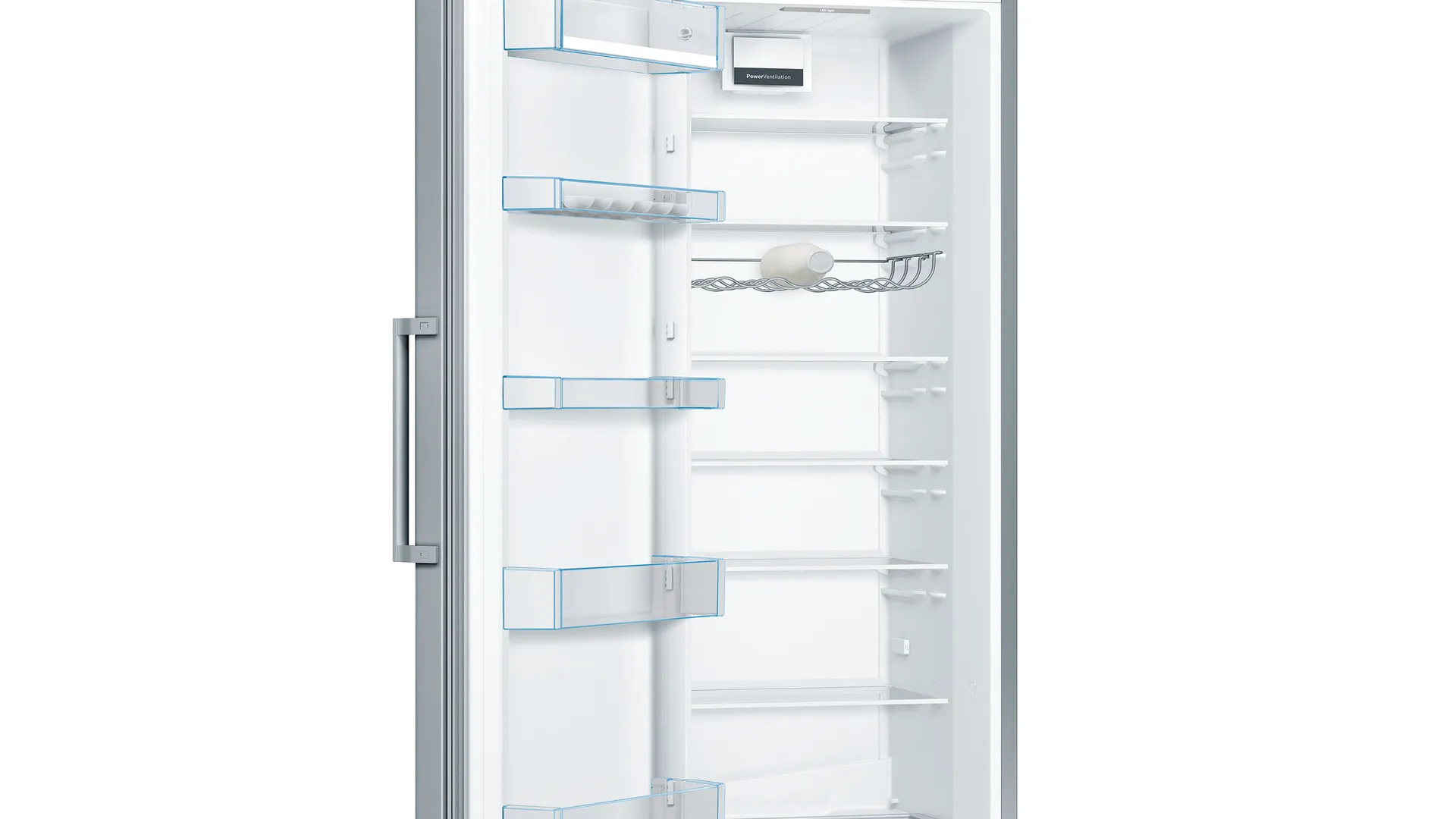 Bosch Serie 4 KSV36VLDP Kühlschrank Freistehend 346 l Edelstahl – Bild 2