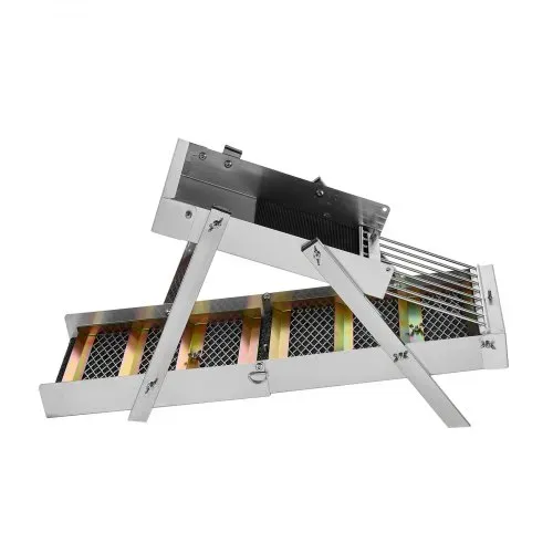 VEVOR Highbanker-Goldwaschrinne 127 cm, 2-in-1 Faltbare Highbanker-Waschrinne, Aluminiumlegierung, Bergbauausrüstung mit Rucksack und Schutzhandschuhen, Ideal für Bäche, Flussufer und Flüsse – Bild 8