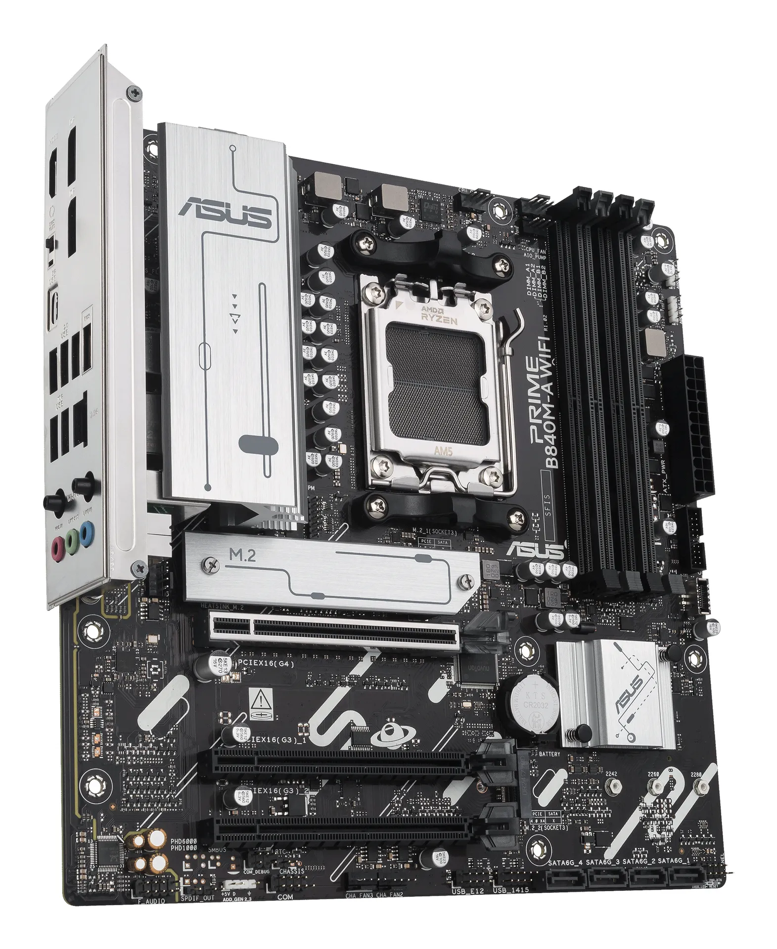 ASUS PRIME B840M-A WIFI AMD B840 Sockel AM5 micro ATX – Bild 4