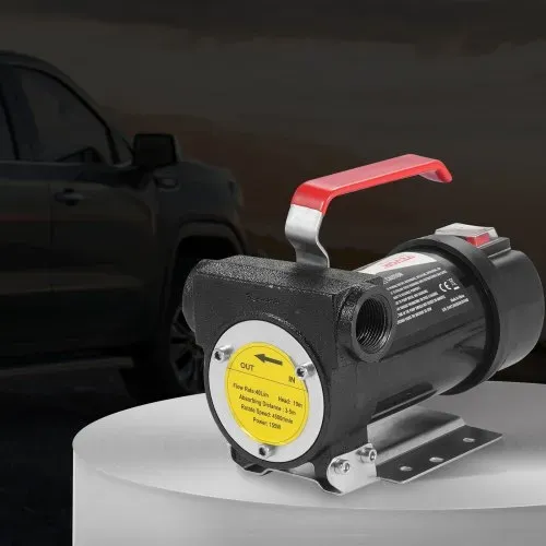 VEVOR Dieselpumpe, 12 V DC, 10 GPM, 1/4 PS, Kraftstoffpumpe mit automatischer Abschaltung der Pistole, hoher Durchfluss, Einlass- & Auslassschlauch für Diesel, Kerosin, Transformatorkraftstoff – Bild 7