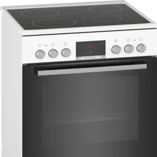 Bosch Serie 4 HKR39C220 Küchenherd Freistehender Herd Elektro Keramik Weiß Bosch Serie 4 HKR39C220 Küchenherd Freistehender Herd Elektro Keramik Weiß