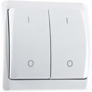 Funk-Wandsender Duo für “Pilota Casa” 433,92MHz, max. 70m, Batterie A23 Funk-Wandsender Duo für “Pilota Casa” 433,92MHz, max. 70m, Batterie A23