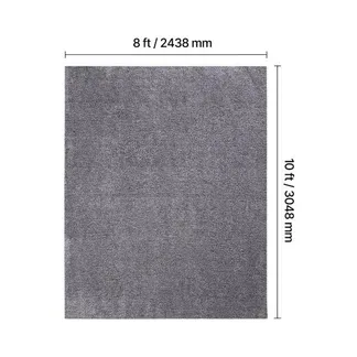 VEVOR Kuscheliger Kurzflor Teppich 3048×2438 mm, 20 mm Florhöhe, Bodenteppich für den Innenbereich für Wohnzimmer, Schlafzimmer, Arbeitszimmer, fusselfrei und mit rutschfester TPR-Unterseite VEVOR Kuscheliger Kurzflor Teppich 3048×2438 mm, 20 mm Florhöhe, Bodenteppich für den Innenbereich für Wohnzimmer, Schlafzimmer, Arbeitszimmer, fusselfrei und mit rutschfester TPR-Unterseite