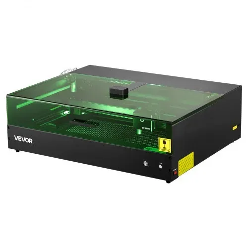 VEVOR Lasergravierer, 20 W, Lasergravur- & Schneidemaschine mit integrierter Kamera, Laserschneider, 36.000 mm/min, Arbeitsbereich 50 x 32 cm, für Holz, Leder, Glas, Papier, bestimmte Metalle, Klasse 1 – Bild 8