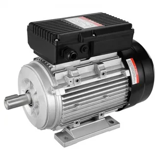 VEVOR 1,5 kW Elektromotor 1400 U/min, AC 220~240 V 9,85 A, 90 l, B3-Rahmen, Luftkompressormotor einphasig, 24 mm Keilwelle, Rechts-/Linkslauf für landwirtschaftliche Maschinen und allgemeine Geräte VEVOR 1,5 kW Elektromotor 1400 U/min, AC 220~240 V 9,85 A, 90 l, B3-Rahmen, Luftkompressormotor einphasig, 24 mm Keilwelle, Rechts-/Linkslauf für landwirtschaftliche Maschinen und allgemeine Geräte