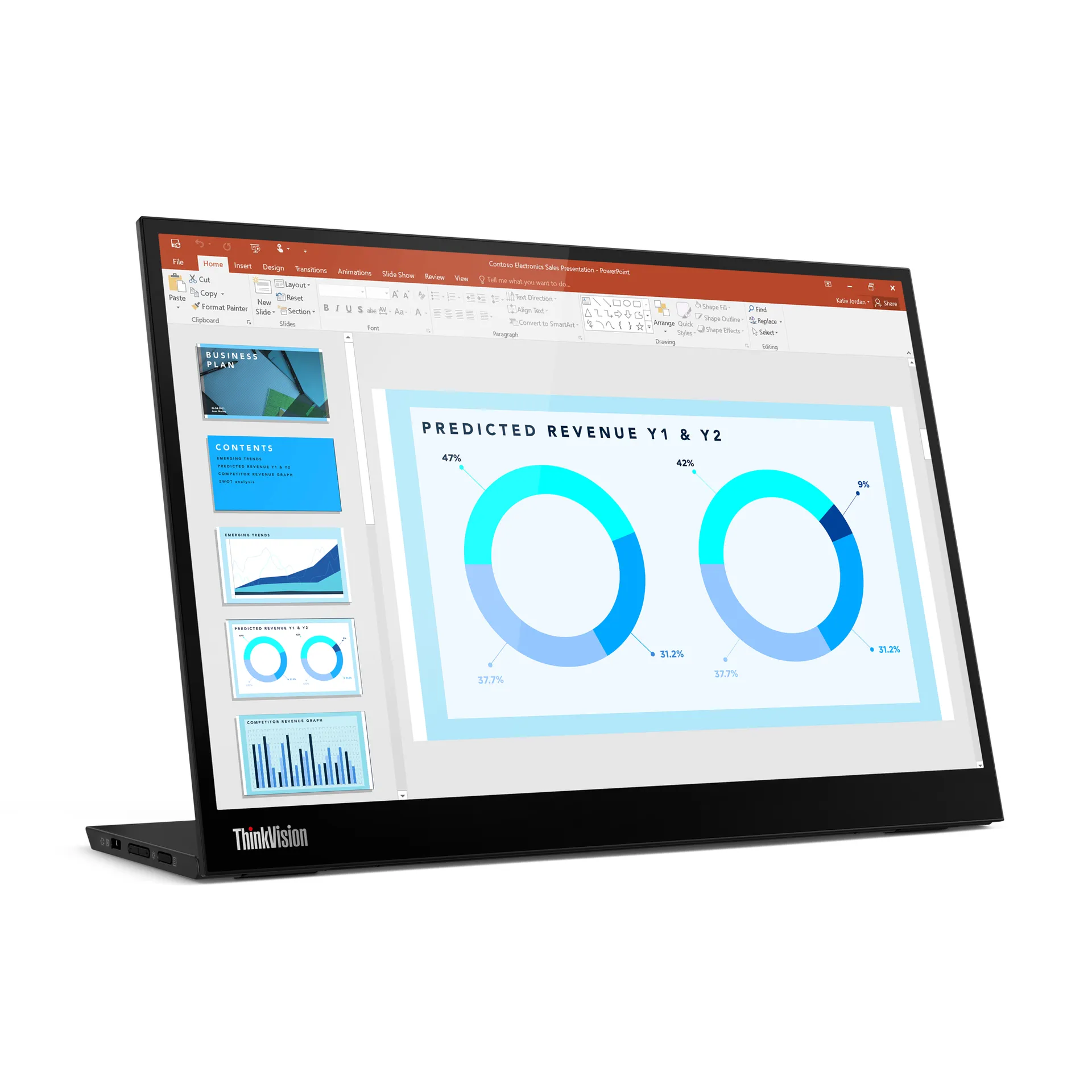 Lenovo ThinkVision M14d Monitor – Bild 6