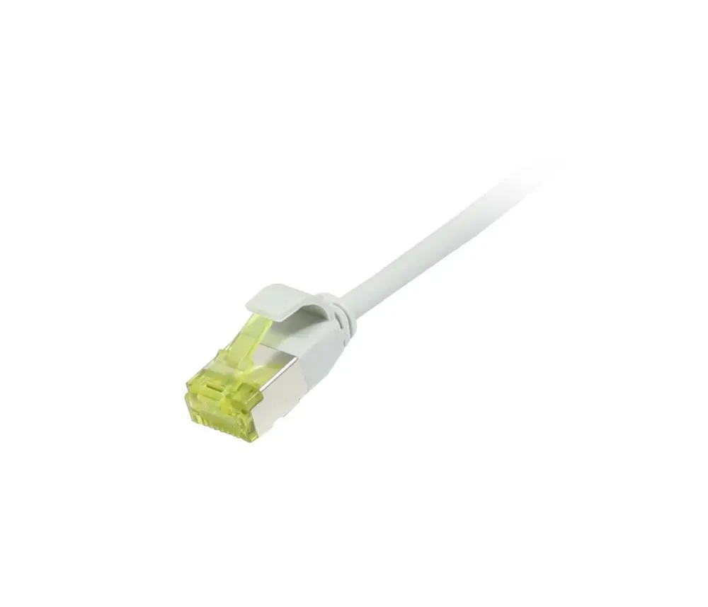 Patchkabel RJ45, CAT6A 500Mhz, 0.5m, grau, U/FTP, slimline rund d=3,8mm, TPE/LSZH(Superflex), AWG32, mit CAT7 Rohkabel, Synergy 21 Patchkabel RJ45, CAT6A 500Mhz, 0.5m, grau, U/FTP, slimline rund d=3,8mm, TPE/LSZH(Superflex), AWG32, mit CAT7 Rohkabel, Synergy 21