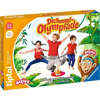 tiptoi ACTIVE Dschungel-Olympiade, Brettspiel tiptoi ACTIVE Dschungel-Olympiade, Brettspiel