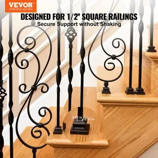 VEVOR 50er-Set Pfostenträger Aluminium Pfostenschuh Pfosten Aufschraubhülse Aufschraubhülse Stützenfuß Geeignet für Treppengeländer Einzeldrehungen Doppeldrehungen Doppelkörbe 34,5 x 34,5 x 26,5 mm VEVOR 50er-Set Pfostenträger Aluminium Pfostenschuh Pfosten Aufschraubhülse Aufschraubhülse Stützenfuß Geeignet für Treppengeländer Einzeldrehungen Doppeldrehungen Doppelkörbe 34,5 x 34,5 x 26,5 mm