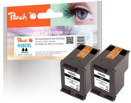 Peach PI300-655 Druckerpatrone 2 Stück(e) Kompatibel Schwarz Peach PI300-655 Druckerpatrone 2 Stück(e) Kompatibel Schwarz