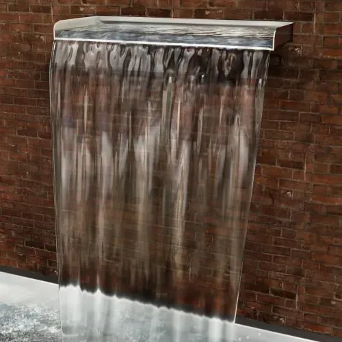 VEVOR Schwalldusche Poolfontäne 59,1"x4,5"x3,1" Poolbrunnen 1,3" Wasserfontäne 0,87" Dekoration Gartenteich – Bild 7