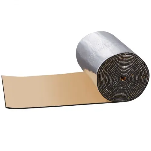 VEVOR Dämmmatte Auto 3,3m² Antidröhnmatte 419,1x8001mm Fahrzeugdämmung 200mil(5mm) Stärke Aluminium-Folie Schallschutzmatte Hitzebeständig Lärmschutz Akustikdämmung Geräuschdämmung – Bild 8