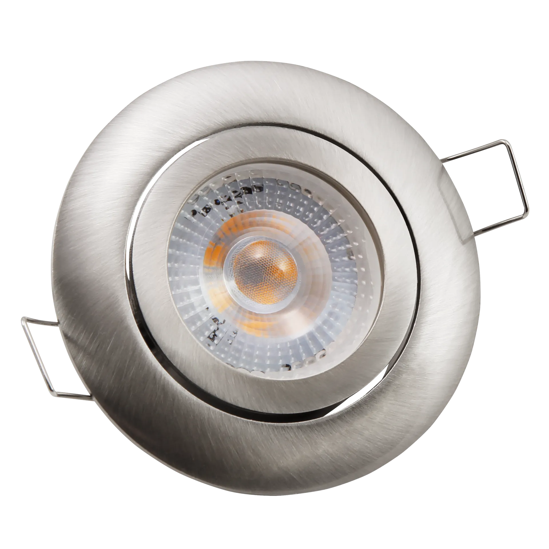 LED-Einbauleuchte McShine “Eco-50“ 5W, 400lm, 3000K, Edelstahl gebürstet LED-Einbauleuchte McShine “Eco-50“ 5W, 400lm, 3000K, Edelstahl gebürstet