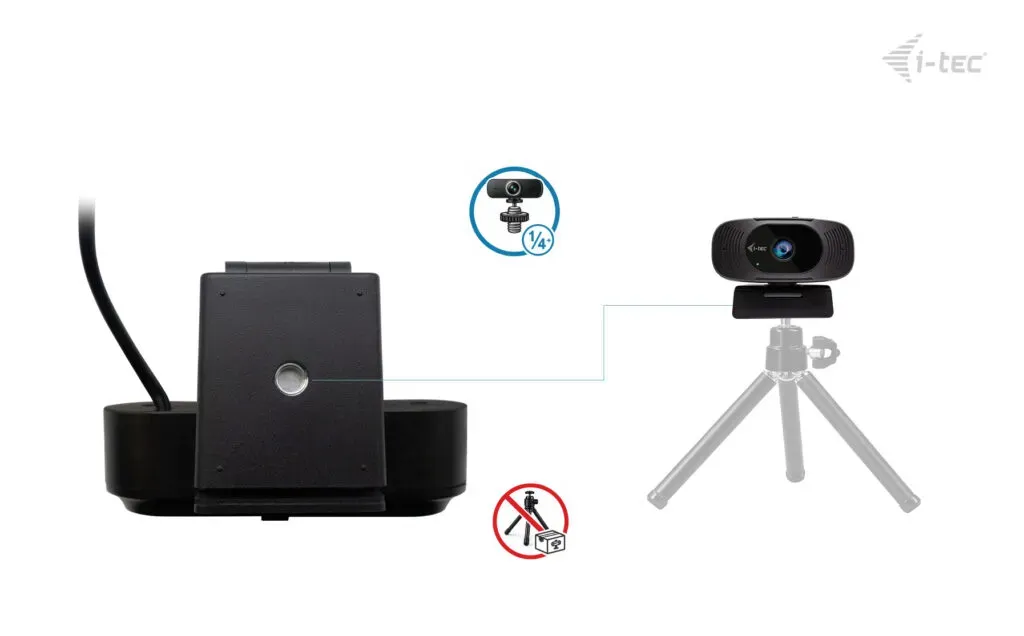 i-tec SOLOMON 300 4K Webcam – Bild 6