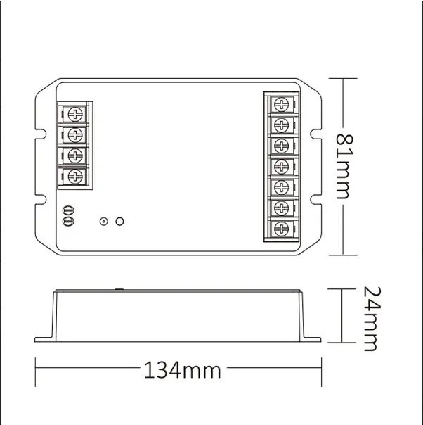 MiBoxer HZ2 LED Controller 2in1 DC12~48V Zigbee 3.0+ 2.4G HP 30A – Bild 4