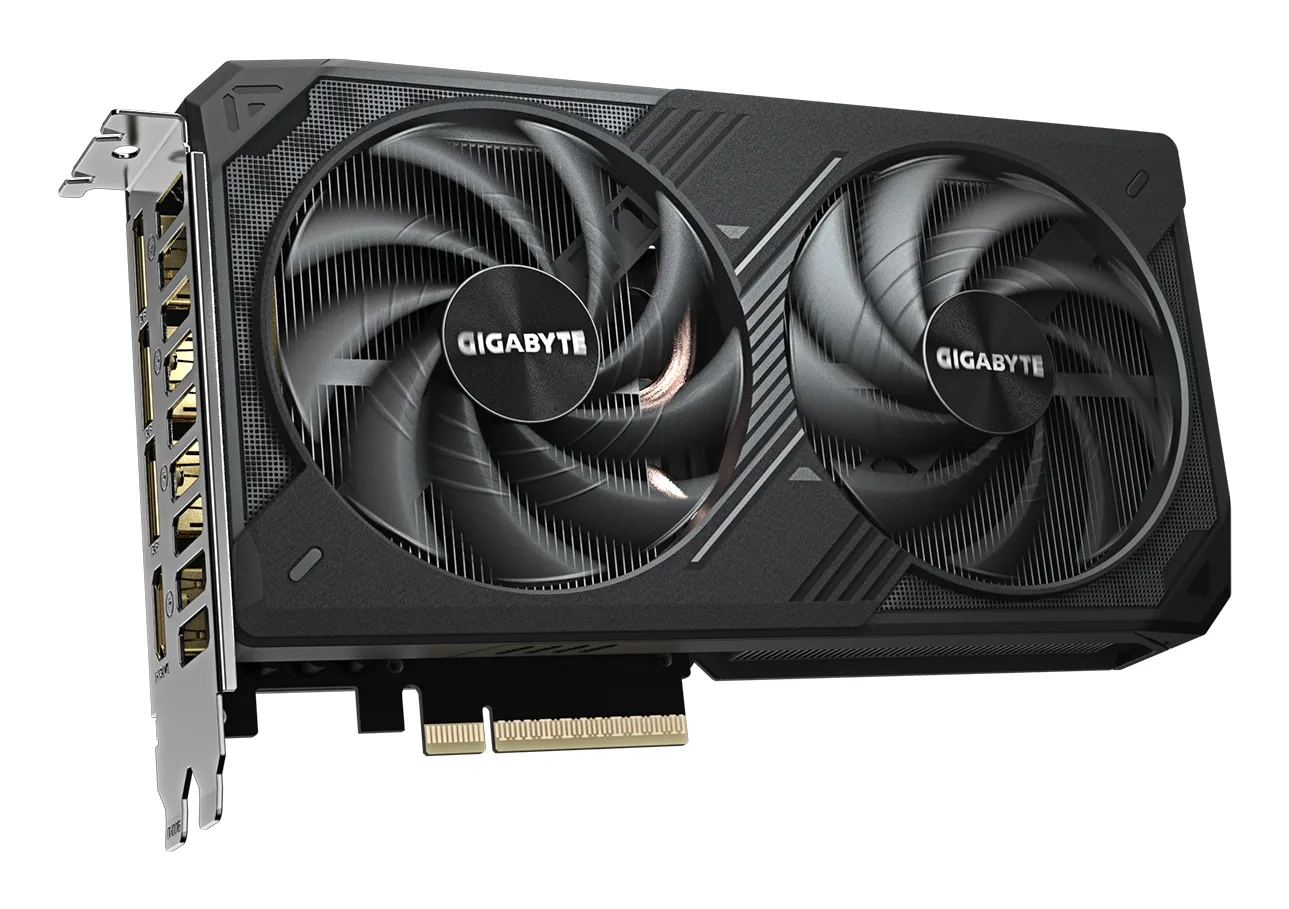GIGABYTE GeForce RTX 5060 Ti WINDFORCE OC 8G Grafikkarte – 8 GB GDDR7, 128 Bit, PCI-E 5.0, 2587 MHz Kernfrequenz, 3 x DisplayPort, 1 x HDMI, GV-N506TWF2OC-8GD – Bild 3