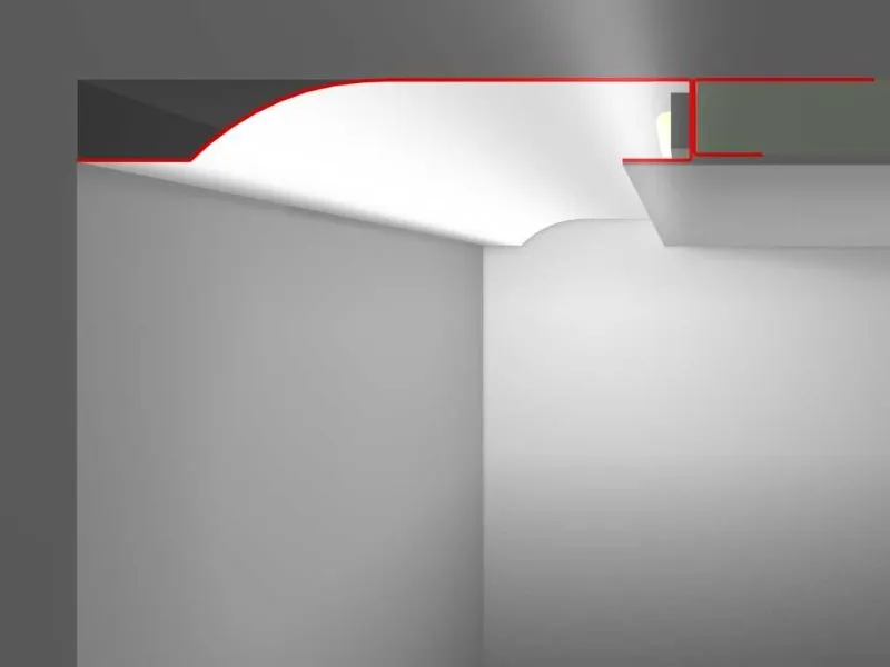 Synergy 21 LED Profil 200cm, Zinkblech TYP-D – Bild 2