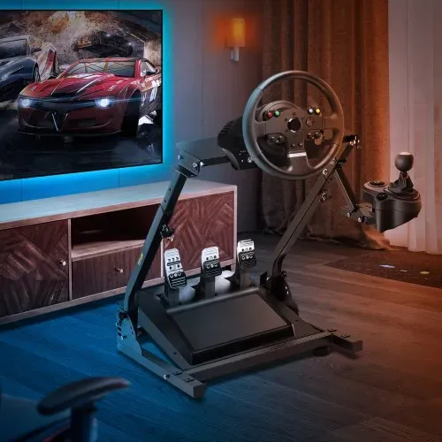 VEVOR G920/G29 Racing Wheel Stand passend für G27/G25 Gaming Wheel Stand passend für Radpedale NICHT im Lieferumfang enthalten Schalthebelhalterung NICHT im Lieferumfang enthalte – Bild 7