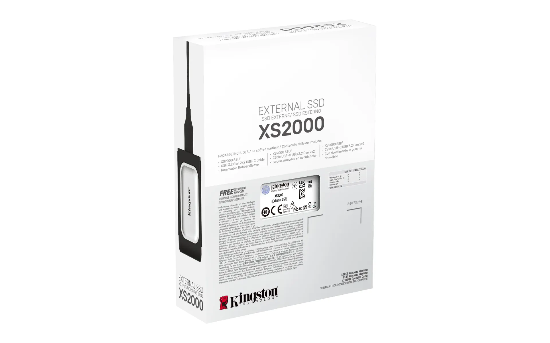 Kingston Technology 1000G Tragbare SSD XS2000 – Bild 7