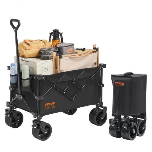 VEVOR Bollerwagen 965 x 600 x 1070 mm Kinderwagen aus 600D Oxford-Stoff mit PVC-Beschichtung Strandwagen 220 L Speicherkapazität max. 150 kg Tragfähigkeit Transportkarre Gerätewagen Handwagen VEVOR Bollerwagen 965 x 600 x 1070 mm Kinderwagen aus 600D Oxford-Stoff mit PVC-Beschichtung Strandwagen 220 L Speicherkapazität max. 150 kg Tragfähigkeit Transportkarre Gerätewagen Handwagen