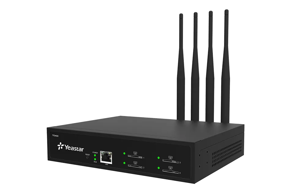 Yeastar LTE/4G-Gateway TG400L 4x Kanal Yeastar LTE/4G-Gateway TG400L 4x Kanal