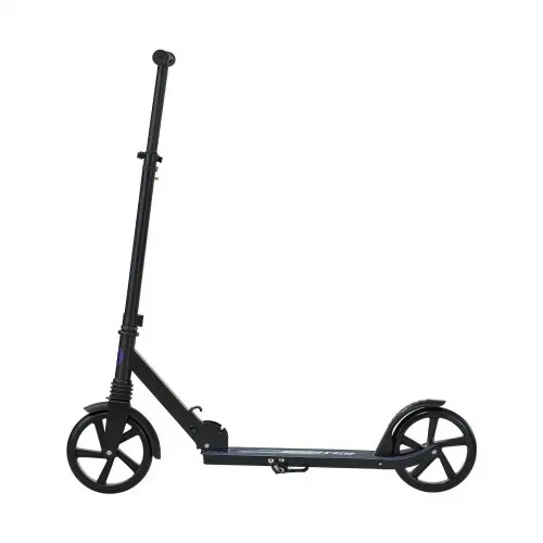 VEVOR Scooter (2 Räder) für Kinder ab 8 Jahren, Cityroller Kinderroller Straßenroller mit höhenverstellbarem Lenker & rutschfestem Deck, faltbarer Tretroller bis zu 100 kg, Schwarz + Lila – Bild 9