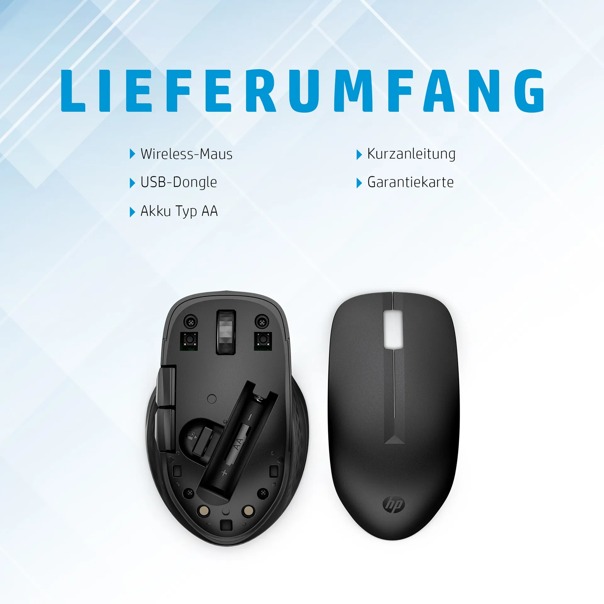 HP 435 Wireless-Maus für mehrere Geräte – Bild 4
