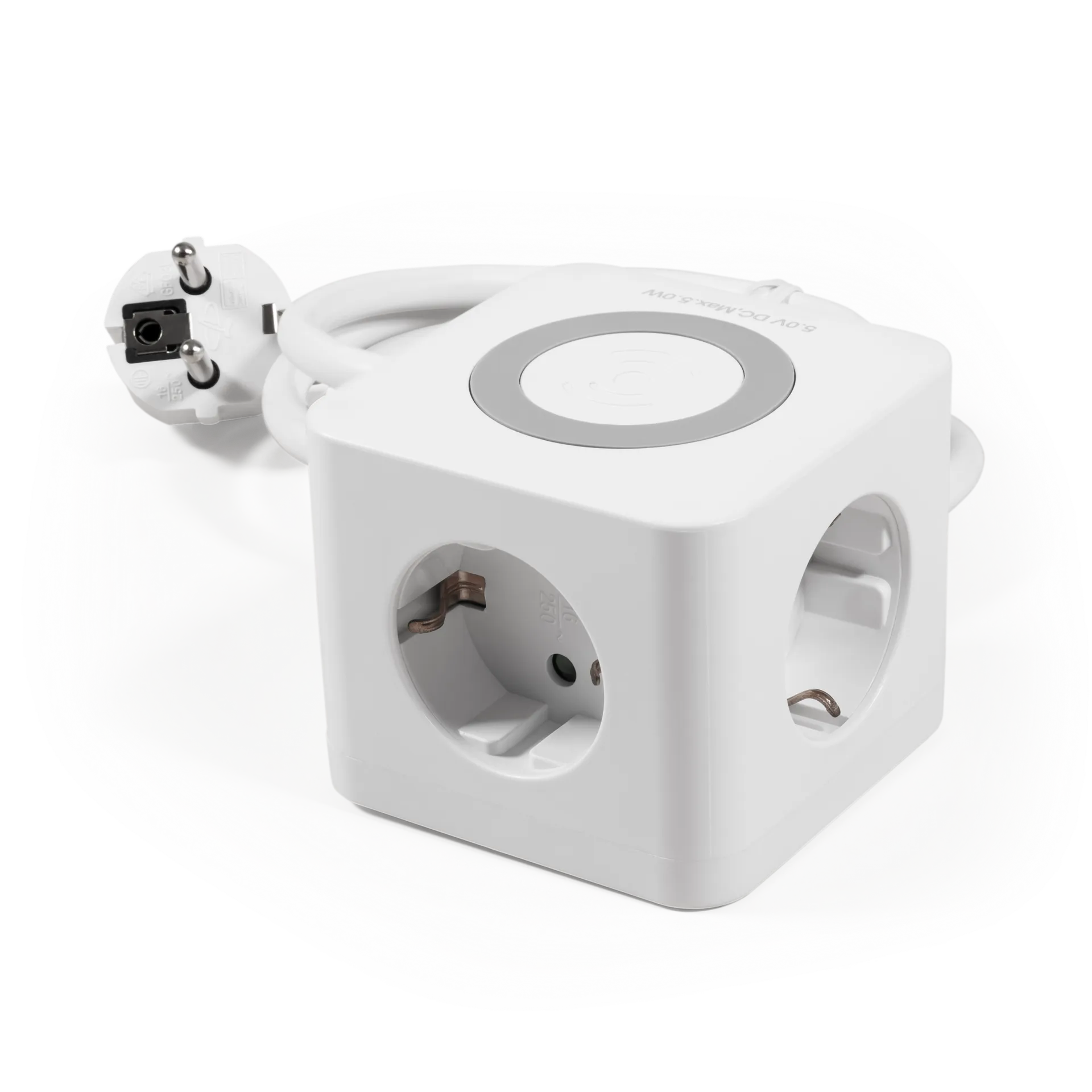 Tischsteckdose McPower “BW-03“ 3x Steckdose, 2xUSB-A, 1xUSB-C, QI aufladen Tischsteckdose McPower “BW-03“ 3x Steckdose, 2xUSB-A, 1xUSB-C, QI aufladen