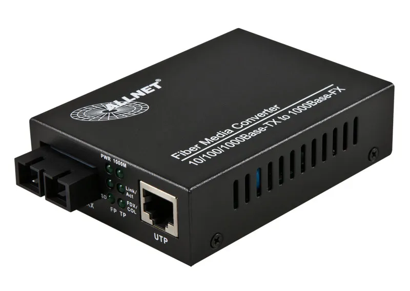 ALLNET Medienkonverter 10/100/1000BASE-T auf 1000BASE-SX Gigabit Multimode SC Anschluss „ALL-MC103G-SC-MM“ ALLNET Medienkonverter 10/100/1000BASE-T auf 1000BASE-SX Gigabit Multimode SC Anschluss „ALL-MC103G-SC-MM“