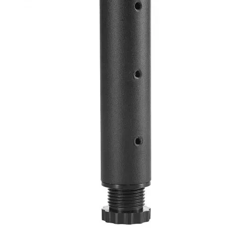 VEVOR Tischbeine 4er-Set, Möbelfüße 60–100 cm Höhenverstellbar, Tischfüße Max. 544 kg, Teleskopbein aus Kohlenstoffstahl, für Schreibtische, Couchtische, Esstische, Werkbänke, Rund – Bild 9