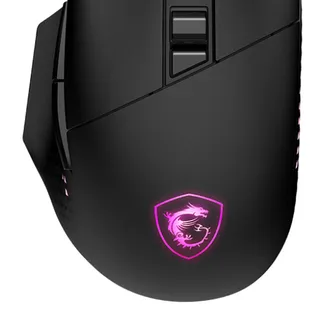 MSI S12-4301370-CLA Maus Gaming rechts RF Wireless + Bluetooth + USB Type-A Optisch 26000 DPI MSI S12-4301370-CLA Maus Gaming rechts RF Wireless + Bluetooth + USB Type-A Optisch 26000 DPI