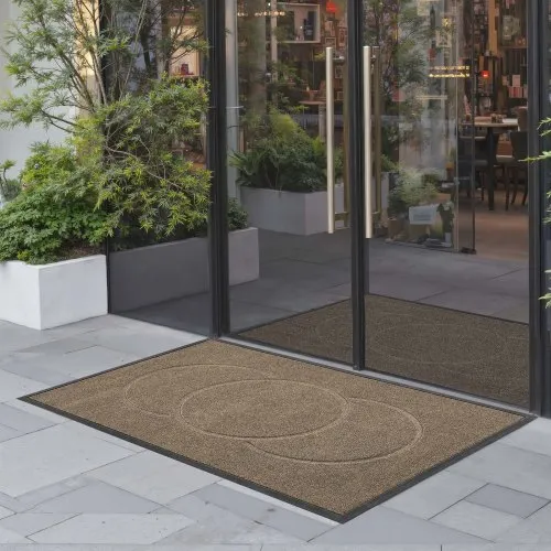 VEVOR Schmutzfangmatte, 1194 x 813 mm, Fußmatte für drinnen & draußen, 7 mm dicke Sauberlaufmatte, stilvolle Türmatte mit TPE-Rückseite, waschbarer Eingangsteppich für Flur, Balkon, Garage, Braun VEVOR Schmutzfangmatte, 1194 x 813 mm, Fußmatte für drinnen & draußen, 7 mm dicke Sauberlaufmatte, stilvolle Türmatte mit TPE-Rückseite, waschbarer Eingangsteppich für Flur, Balkon, Garage, Braun