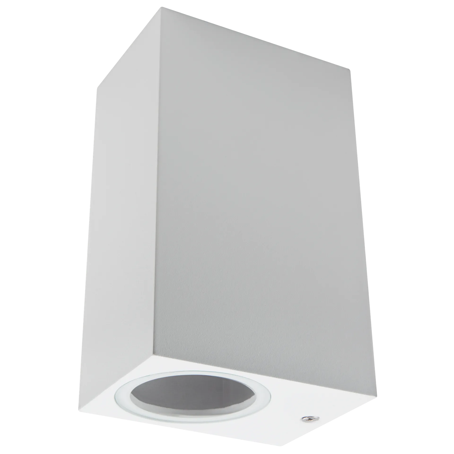 Wandleuchte McShine “Square-W“ weiß, IP44, 2x GU10, Aluminium Gehäuse Wandleuchte McShine “Square-W“ weiß, IP44, 2x GU10, Aluminium Gehäuse