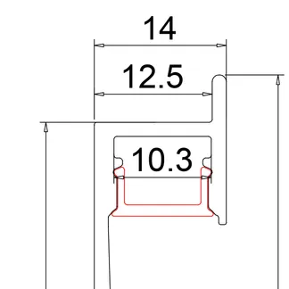 Synergy 21 LED U-Profil 200cm, ALU023-R2 Synergy 21 LED U-Profil 200cm, ALU023-R2