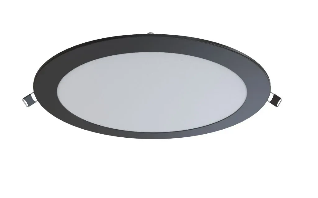 Synergy 21 LED Ultra Slim LED Panel Light V6 24W dual white (CCT) Schwarz 24V – Bild 5