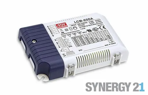 MEAN WELL Netzteil – CC Driver 500~1400mA ~60W DALI2 dimm MEAN WELL Netzteil – CC Driver 500~1400mA ~60W DALI2 dimm