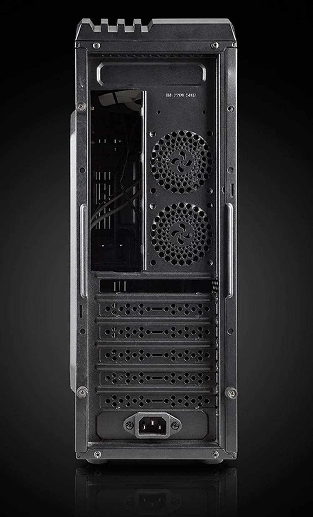 Chieftec UE-02B Computer-Gehäuse Mini Tower Schwarz 250 W – Bild 5