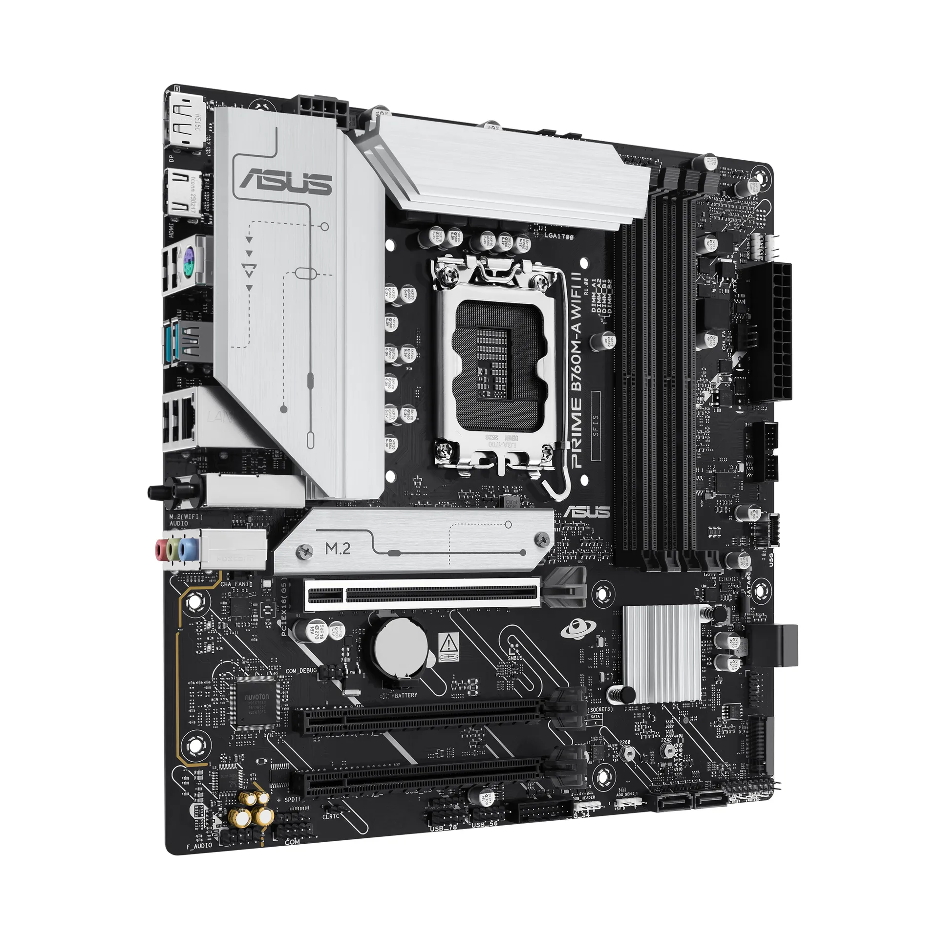ASUS PRIME B760M-A WIFI II Intel B760 LGA 1700 micro ATX – Bild 2