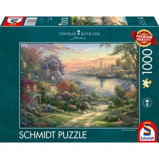 Thomas Kinkade Studios: Hafen in Neuengland, Puzzle Thomas Kinkade Studios: Hafen in Neuengland, Puzzle
