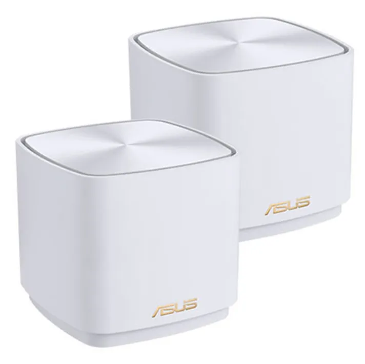 ASUS ZenWiFi XD4 Plus AX1800 2 Pack Dual-Band (2,4 GHz/5 GHz) Wi-Fi 6 (802.11ax) Weiß Intern ASUS ZenWiFi XD4 Plus AX1800 2 Pack Dual-Band (2,4 GHz/5 GHz) Wi-Fi 6 (802.11ax) Weiß Intern