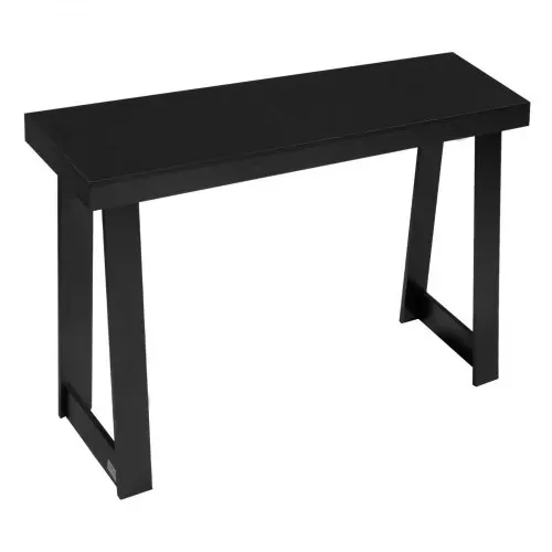VEVOR Konsolentisch Eingangtisch hinter dem Sofa (118 x 30,5 x 81 cm / L x B x H), rechteckiger Beistelltisch aus Mehrschichtplatte für Flur Schlafzimmer Wohnzimmer Foyer, Flurtisch Schwarz – Bild 10